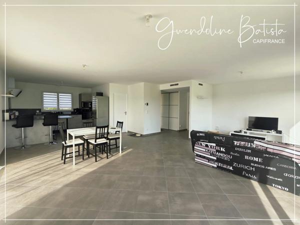 Maison Plain-pied 110m² - 3 chambres - Terrain 3046m² avec vue dégagée - DPE A - LA FORCE