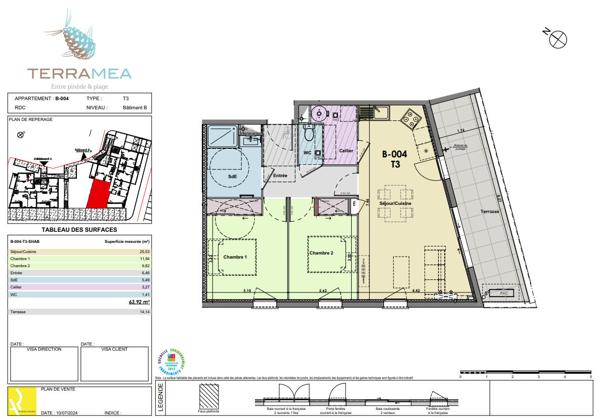 ST-PIERRE-LA-MER (Languedoc-Roussillon) - Appartements neufs du T2 au T4