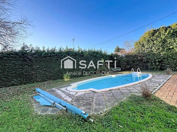 MAISON FAMILIALE 6 PIECES  146 M² AVEC PISCINE - MERIGNAC (33700)