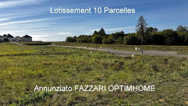 Stenay 55700 terrain à bâtir viabilisé 550 m² Lot n° 6   |   Lotissement Les Vergers   |   28 750 € honoraires inclus