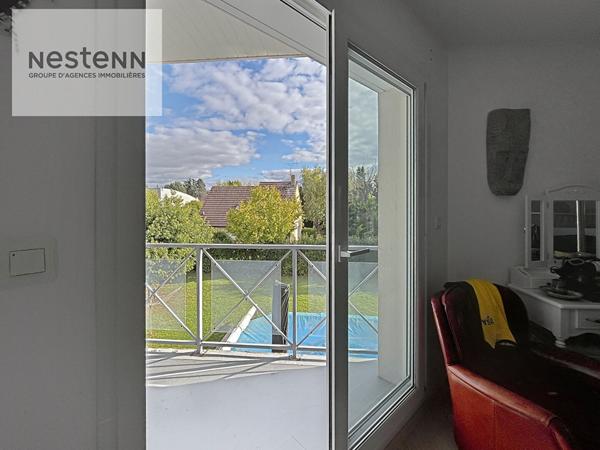 SAINT JEAN LE BLANC - ELEGANTE MAISON MODERNE avec PISCINE CHAUFFEE - 5 chambres - superbe jardin clos et arboré - DPE D