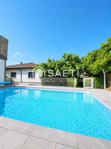 Rebberg de Dornach, magnifique maison plain-pied surélevé avec terrain piscine neuve