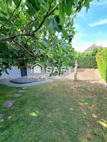 Rebberg de Dornach, magnifique maison plain-pied surélevé avec terrain piscine neuve
