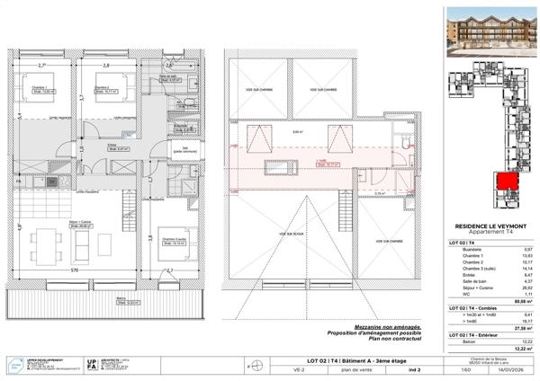 Appartement - lot n°2