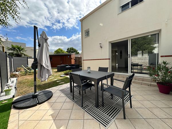 Maison au calme quartier Tillay à Saint Herblain, 3 chambres, garage, Jardin.