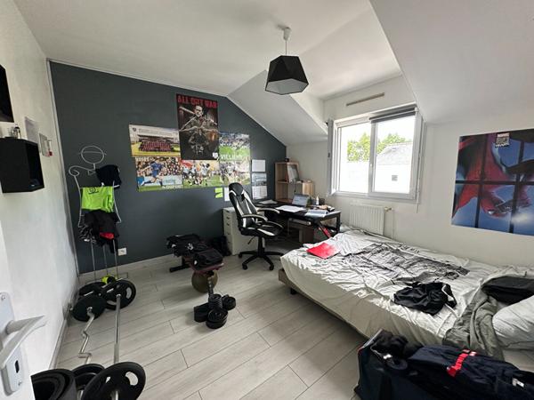 Maison au calme quartier Tillay à Saint Herblain, 3 chambres, garage, Jardin.