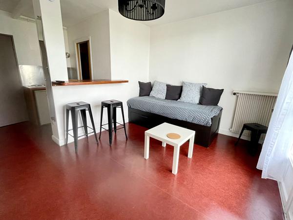 Studio de 20 m² meublé - Joué les Tours (Proximité des Deux Lions)