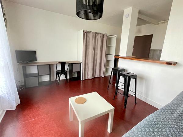 Studio de 20 m² meublé - Joué les Tours (Proximité des Deux Lions)