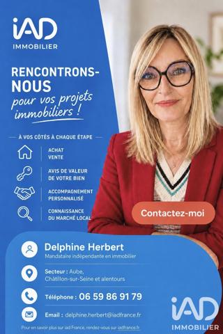 Maison à vendre 7 pièces 132 m² Mussy-sur-Seine