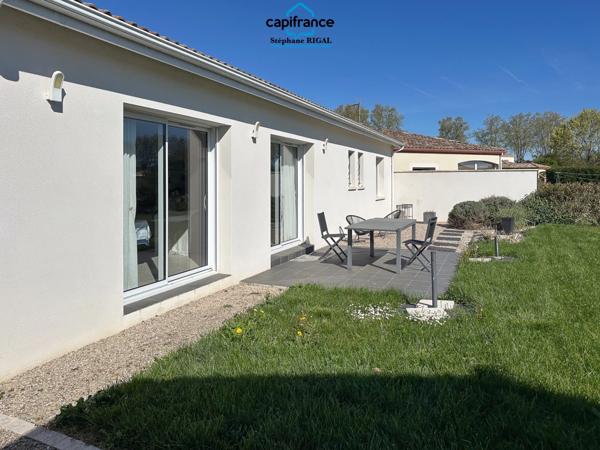 Maison à vendre 5 pièces SAINT SYLVESTRE SUR LOT (47) Maison de 101 m2 habitables sur terrain clos de 751m2