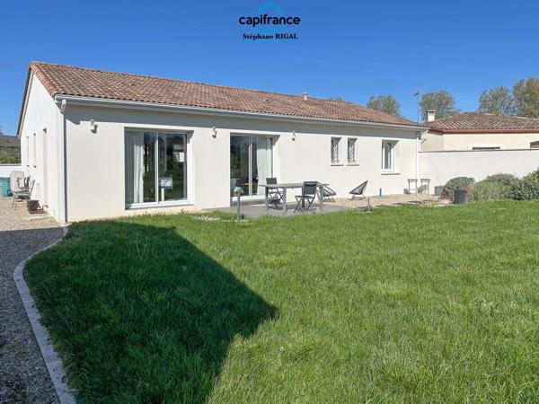 Maison à vendre 5 pièces SAINT SYLVESTRE SUR LOT (47) Maison de 101 m2 habitables sur terrain clos de 751m2