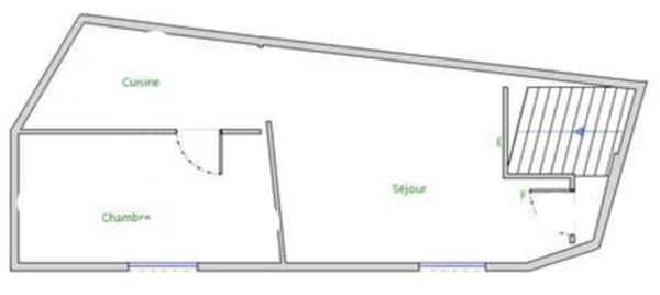 Appartement T2 38m2