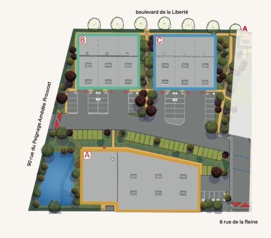 CELLULES D’ACTIVITÉ NEUVES À WATTRELOS (59) A PARTIR DE 353 m2