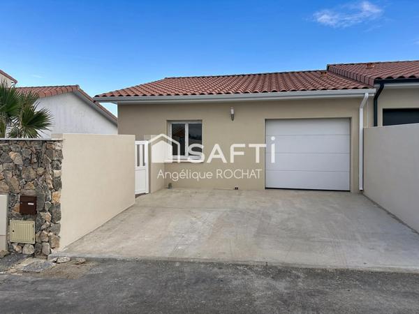 Villa neuve plain pied  2 chambres à 5 minutes de la mer