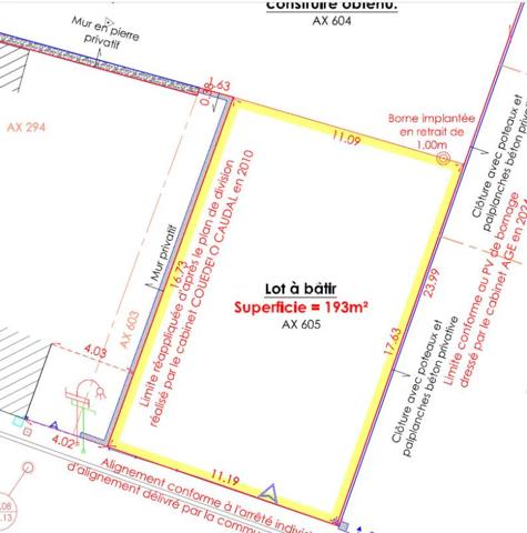 Terrain à vendre à Trignac (44570)