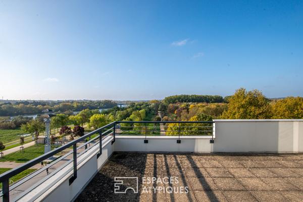 Appartement lumineux avec rooftop d’exception