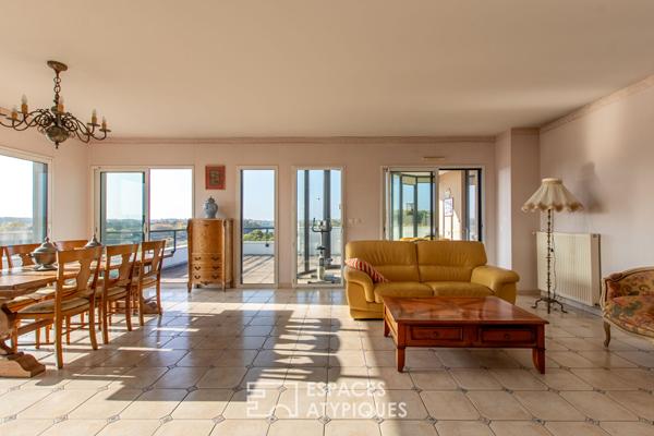 Appartement lumineux avec rooftop d’exception