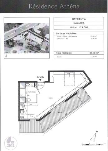 Appartement à vendre 1 pièce 42 m² Angers