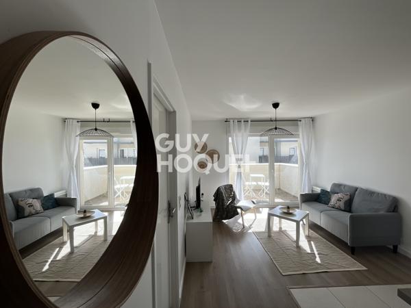REIMS -  Secteur DAUPHINOT - LOCATION MEUBLÉE - Magnifique type 2 avec balcon et place de parking