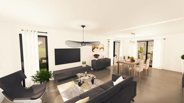 Terrain + Maison à vendre 4 pièces - 102 m²