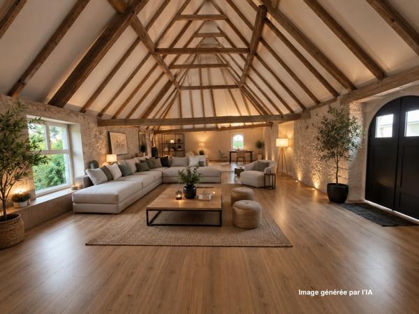 MAISON DE CARACTERE AVEC ESPACE PROFESSIONNEL INDEPENDANT - PARC 3000 M2