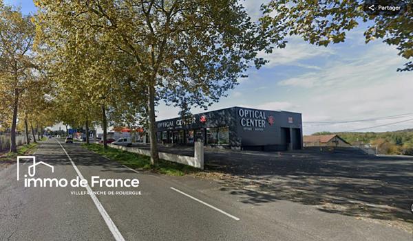 Villefranche De Rouergue, local d'activité, entrepôt de 500 m² , 400 m² en rez de chaussée + 100 m² a l'étage