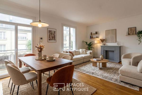 À louer, Appartement de 5 pièces meublé, à Saint Nazaire