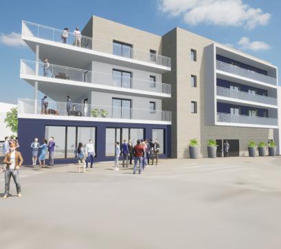 GUILERS - Appartement neuf 3 pièce(s) 64.03 m2 avec terrasse 33.09 m2