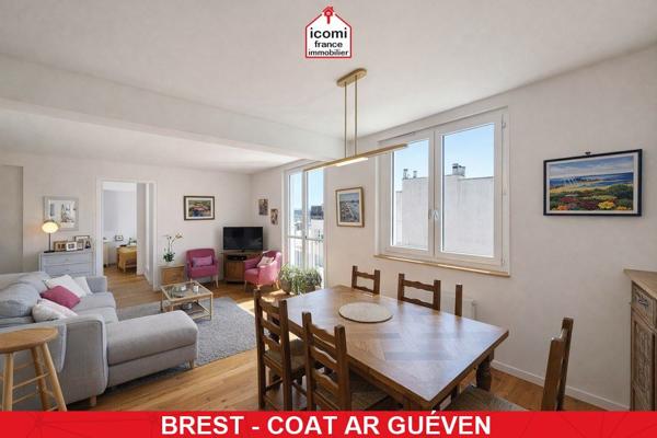 A VENDRE - APPARTEMENT T3 AU DERNIER ETAGE SANS TRAVAUX AVEC VUE DEGAGEE AU CALME - LE COUT DE COEUR EST ASSURE - RARE