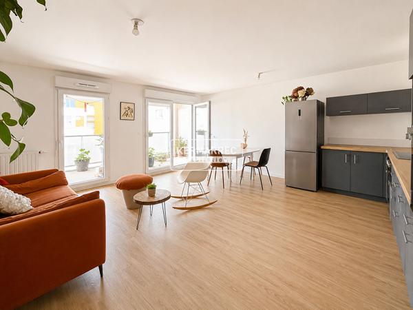 Appartement 4 pièces – 75 m² environ à Rennes La Courrouze (ref : 41057)