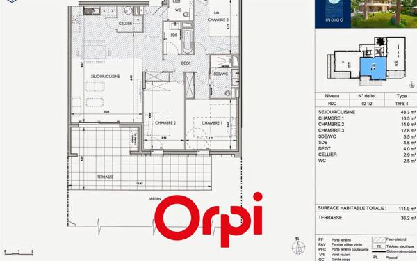 Appartement à vendre    4 pièces • 111,90 m2 Sanary-sur-Mer