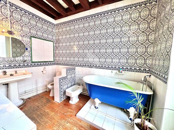 Coeur d'Orléans, maison de caractère avec patio, terrasse et garage .