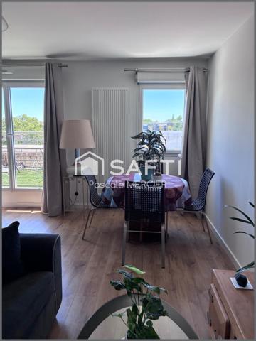 Mérignac centre: appartement en attique avec terrasse