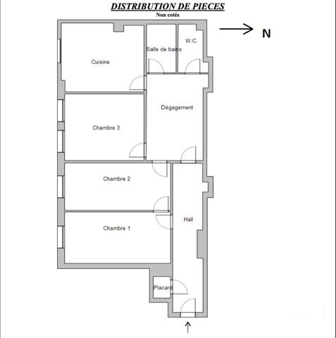 Appartement à vendre  3 pièces - 80 m2 ST ETIENNE - 42