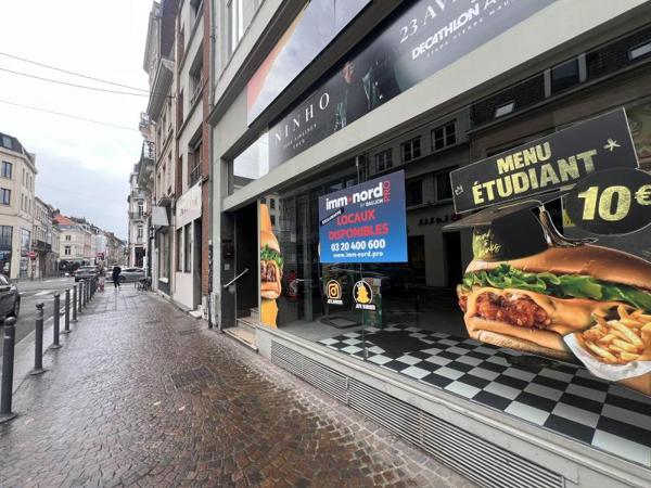 Local commecrial à Louer à LILLE 4700 €