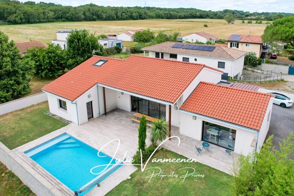 Plaisance-du-Touch 31880 - Maison contemporaine 210 m2 + T2 indépendant - Piscine - Garage 48 m2