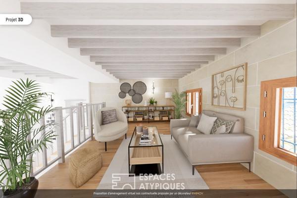 Appartement vernaculaire en centre ville