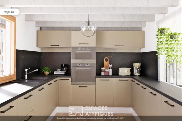 Appartement vernaculaire en centre ville