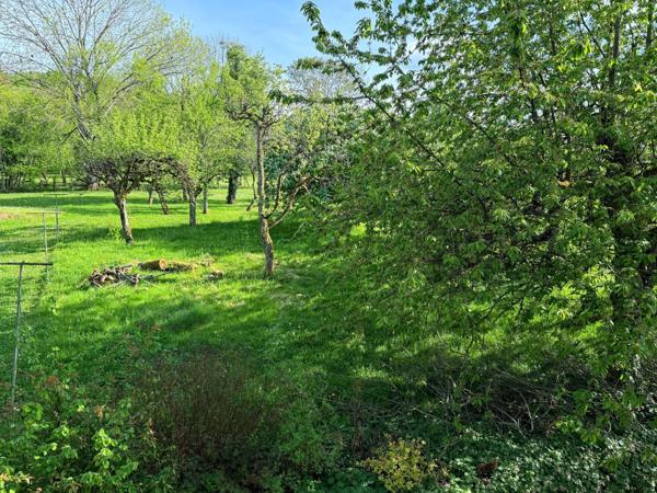 Maison de 136 m2, 4 ch, garage et terrain.