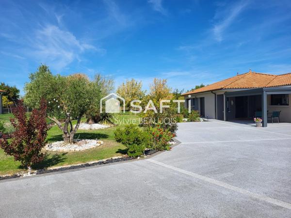 Maison contemporaine 182m2, 4chambres, piscine10x4