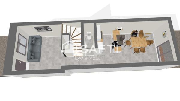 Maison de village 5 pièces 140 m²