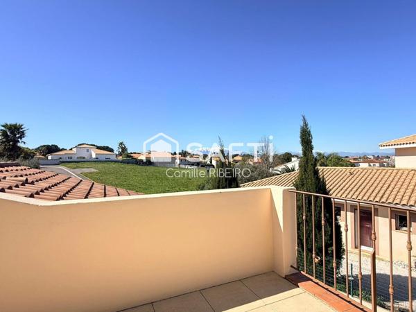 CABESTANY, SUPERBE VILLA T6, 4 FACES, PISCINE, GARAGE