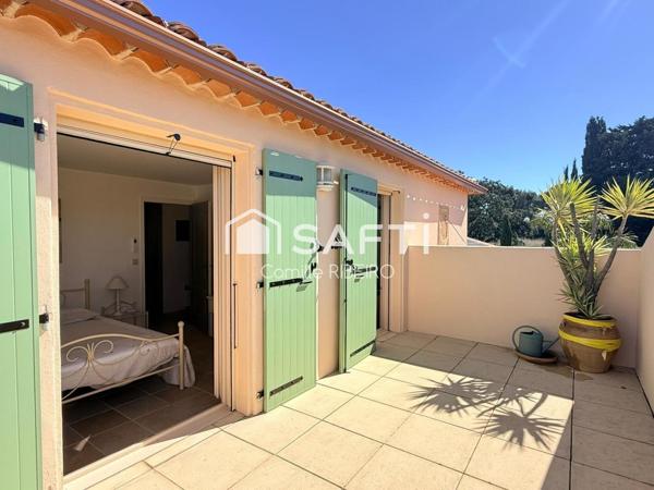 CABESTANY, SUPERBE VILLA T6, 4 FACES, PISCINE, GARAGE