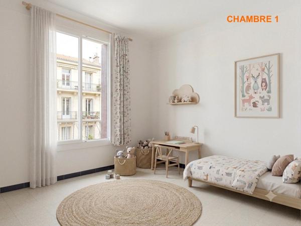 Appartement 4 pièces – 74 m² – parking + cave