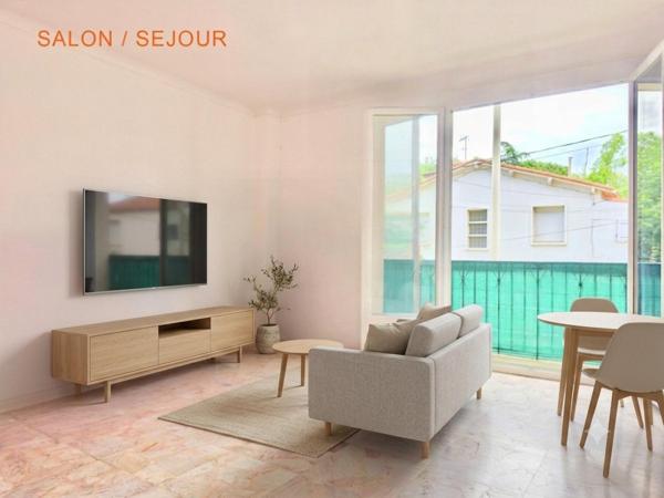 Appartement 4 pièces – 74 m² – parking + cave