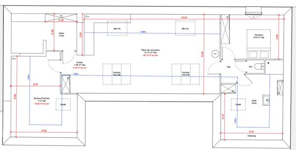 Loft de 97m2 Canclaux