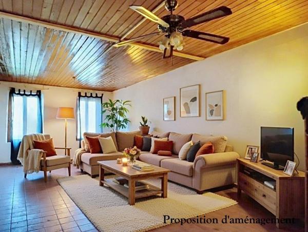 MURET- Maison T6 - 140 m² - 4 chambres - 427 m².