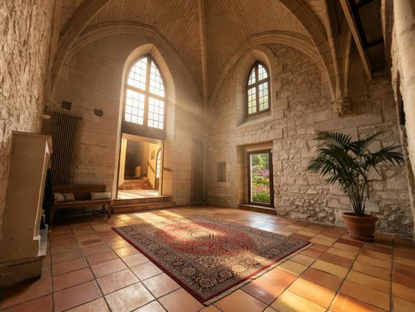 PETITE PROPRIETE ATYPIQUE AVEC CHAPELLE - PISCINE