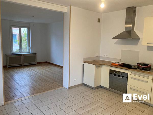 DOMBASLE-SUR-MEURTHE - Maison 4 pièces 88.28 m² + Cour + Garage
