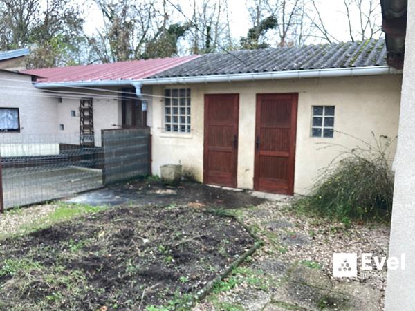 DOMBASLE-SUR-MEURTHE - Maison 4 pièces 88.28 m² + Cour + Garage